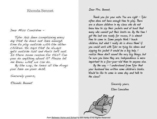 Between Home and School (Paperback)