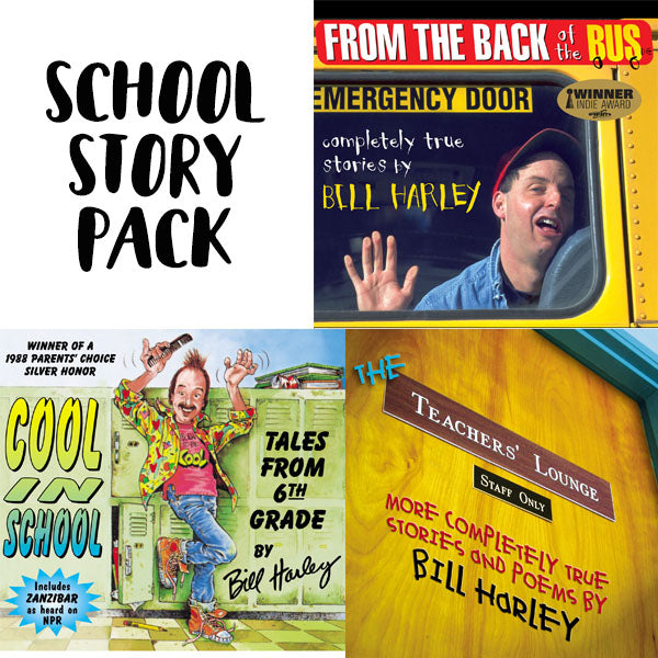 School Story Pack - From the Back of the Bus, Cool in School, The Teachers' Lounge
