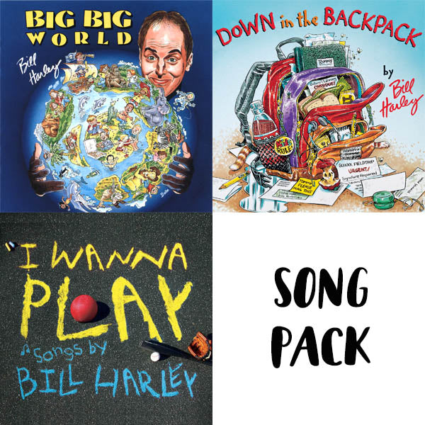 Song Pack - Big Big World, Down in the Backpack, I Wanna Play