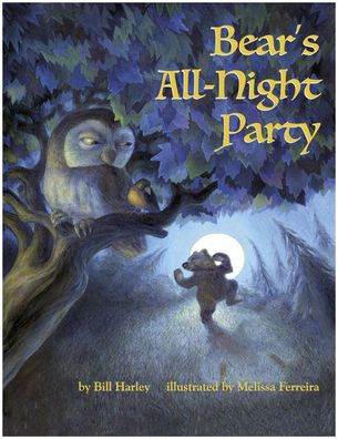 Bear's All-Night Party Paperback Book Cover